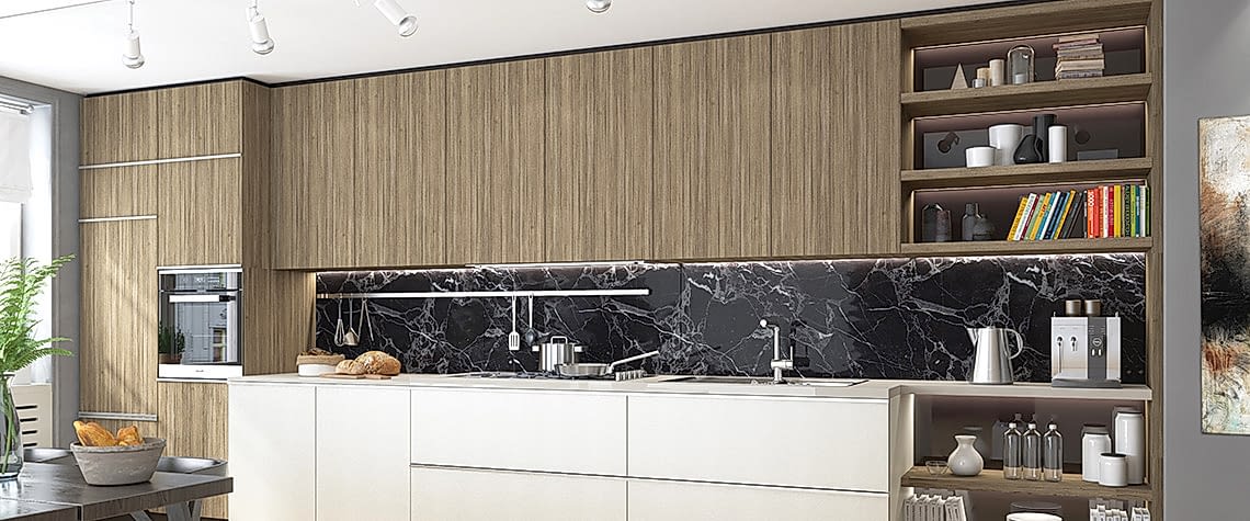 Asel AGT Panel 388 Toledo Açık Ahşap & 385 Mat Kaşmir Krem & 620 HG Kahve