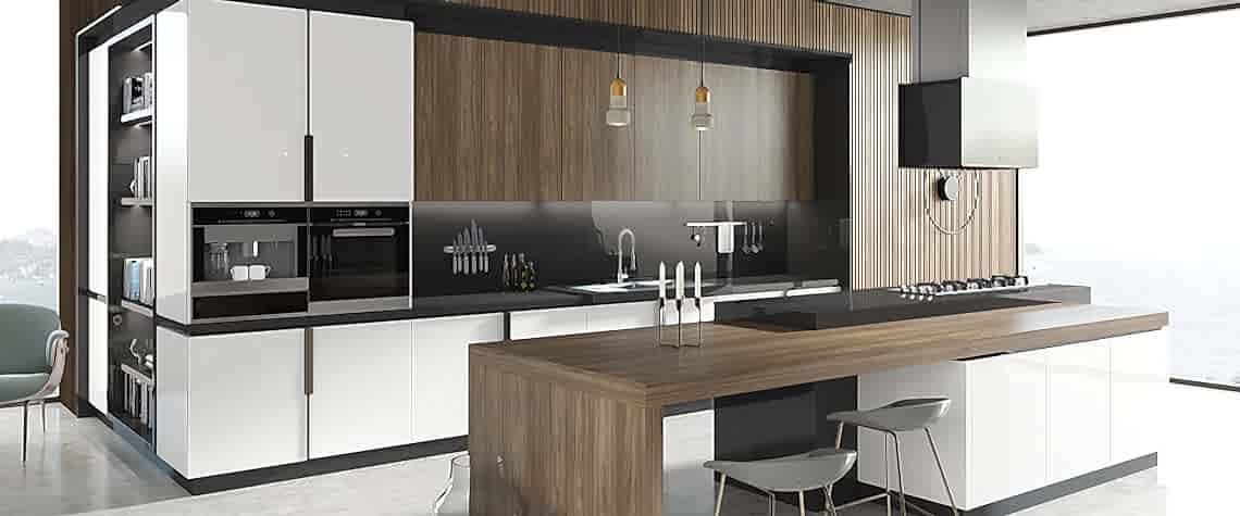 Asel AGT Panel 601 HG Beyaz&737 ST Siena Ahşap